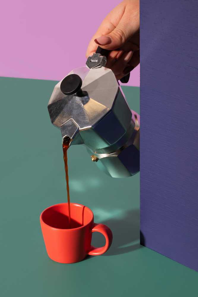 La Cafetière Hrnek na espresso, červená