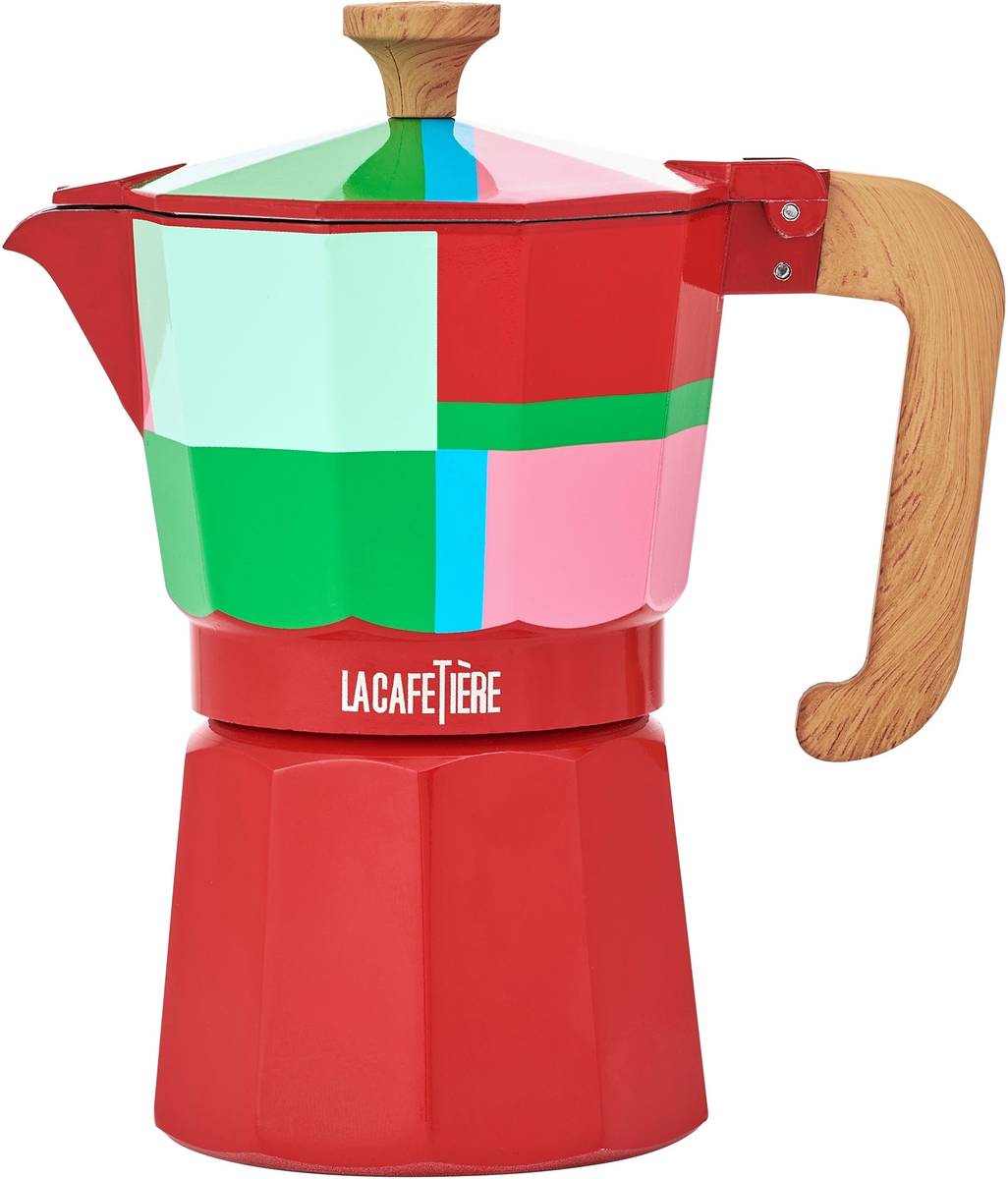 La Cafetière Moka konvička na espresso, Utopian Lines, pro 6 šálků
