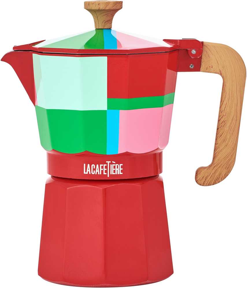 La Cafetière Moka konvička na espresso, Utopian Lines, pro 6 šálků