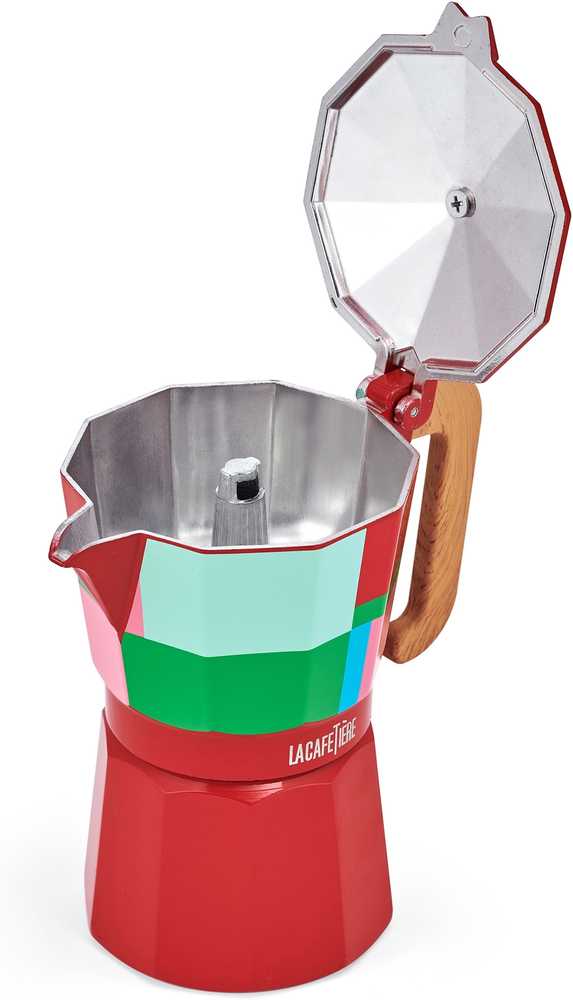 La Cafetière Moka konvička na espresso, Utopian Lines, pro 6 šálků