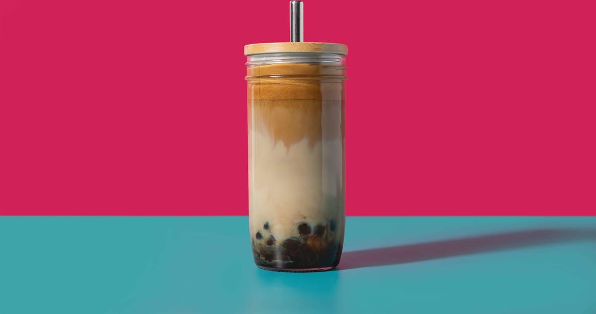 La Cafetière Skleněný tumbler na bubble tea, 650 ml