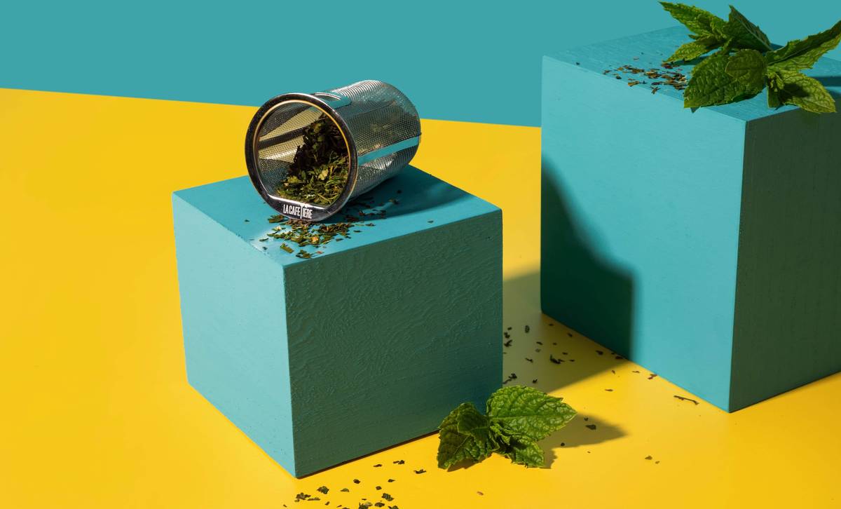 La Cafetière Nerezové sítko na čaj, pro konvičky na 2 šálky