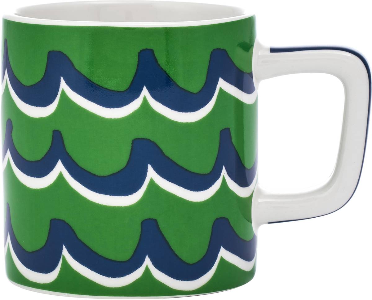 La Cafetière Hrnek na espresso, Green Cyan Tides