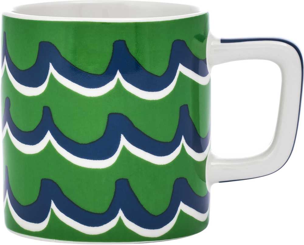 La Cafetière Hrnek na espresso, Green Cyan Tides