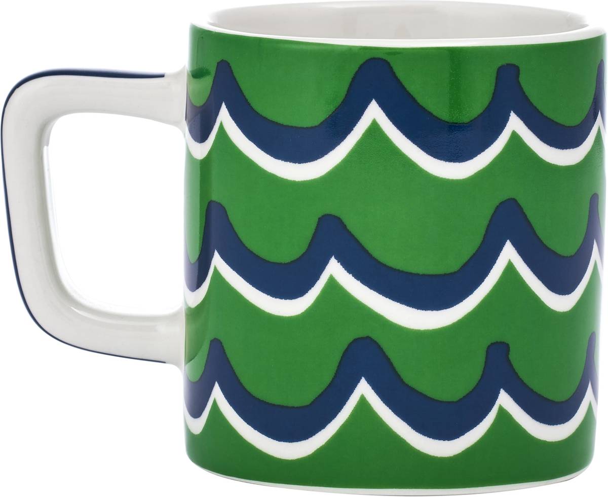 La Cafetière Hrnek na espresso, Green Cyan Tides