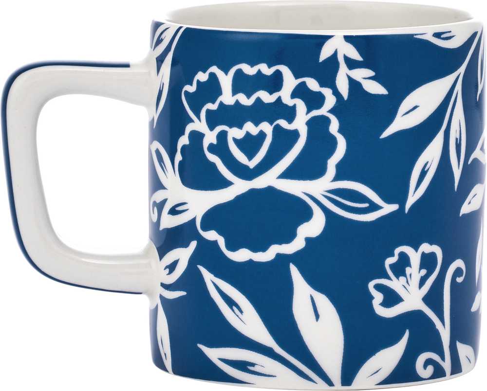 La Cafetière Hrnek na espresso, Blue Blu Fiorato