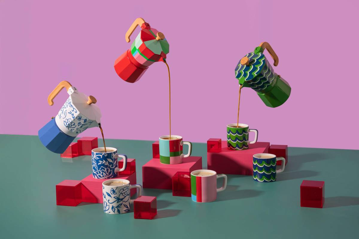 La Cafetière Hrnek na espresso, Green Utopian Lines