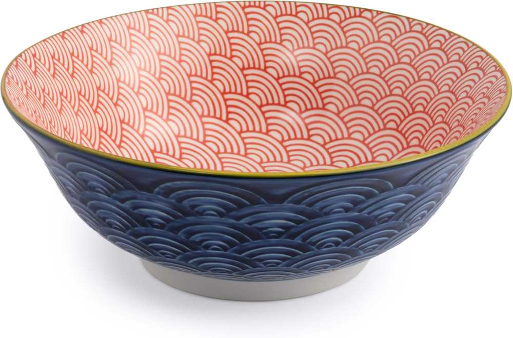 Mikasa Miska na ramen Red and Blue Arc, 21 cm