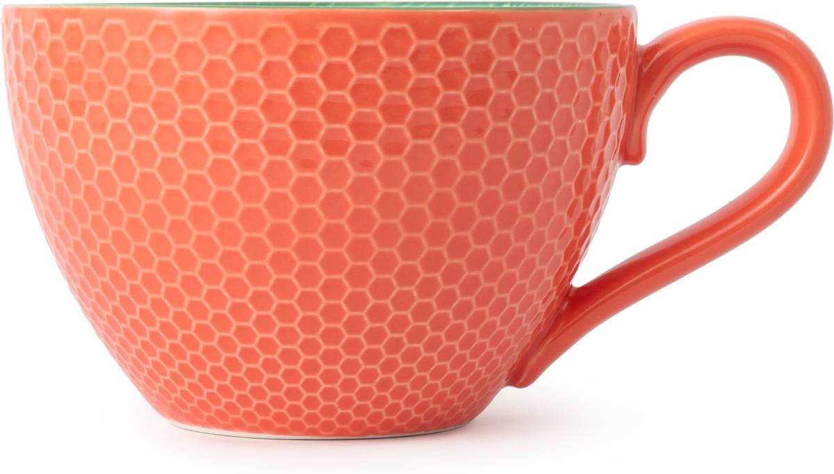 Mikasa Hrnek Grey Floral, 330 ml