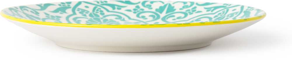 Mikasa Dezertní talíř Yellow and Blue Geometric, 18 cm