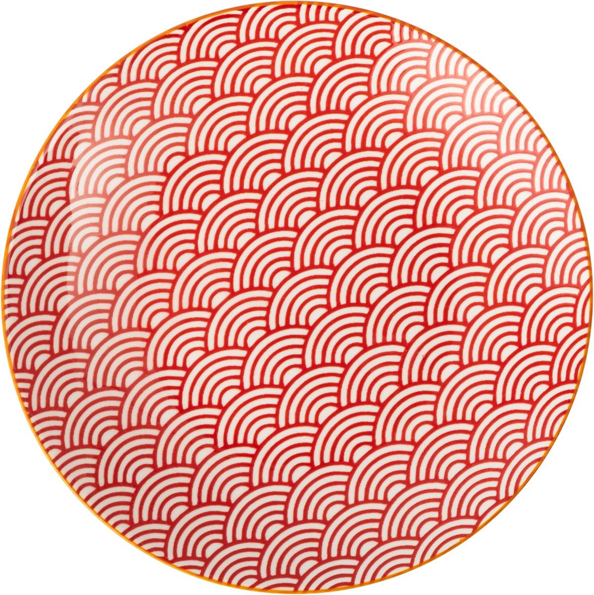 Mikasa Dezertní talíř Red Arc, 18 cm