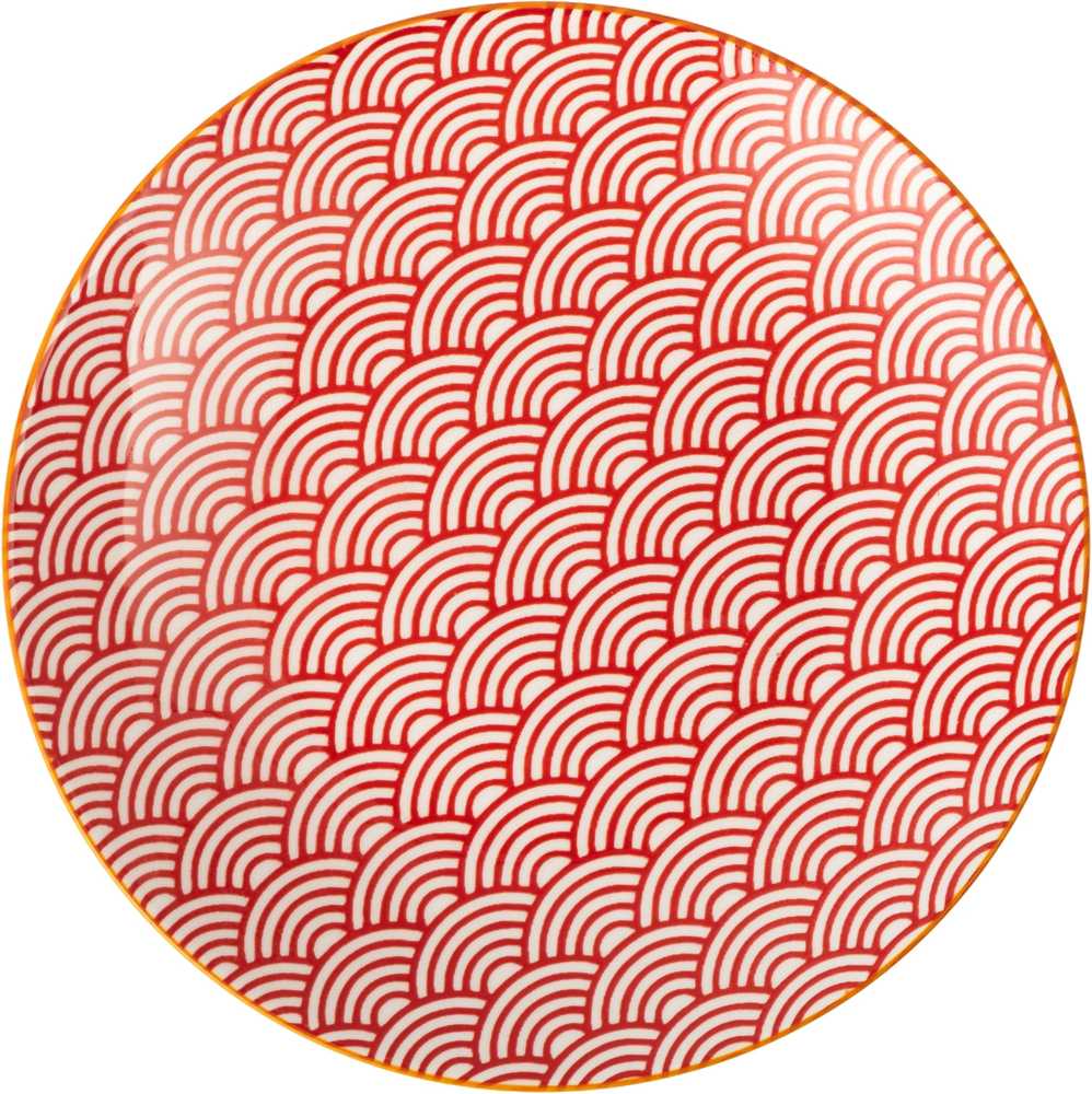 Mikasa Dezertní talíř Red Arc, 18 cm