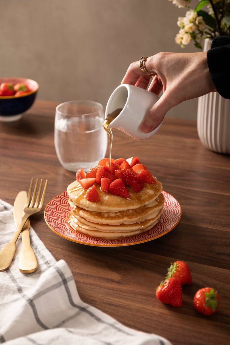 Mikasa Dezertní talíř Red Arc, 18 cm