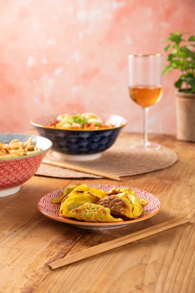 Mikasa Dezertní talíř Red Arc, 18 cm