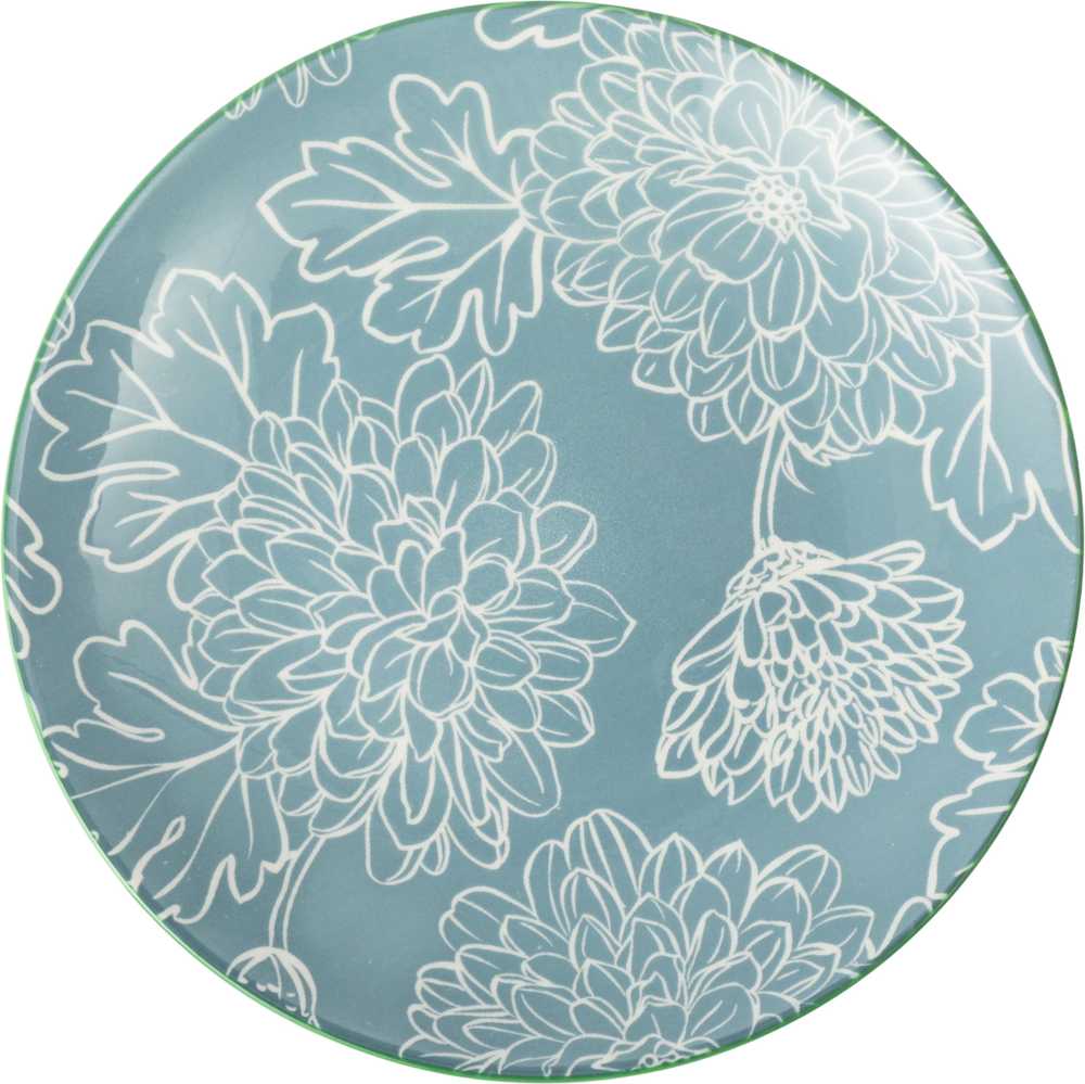 Mikasa Dezertní talíř Grey Floral, 18 cm