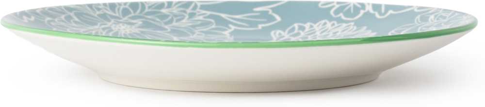 Mikasa Dezertní talíř Grey Floral, 18 cm