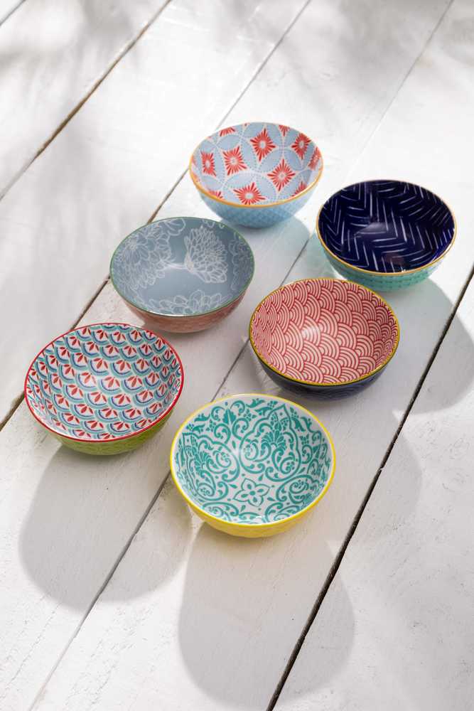 Mikasa Miska na pochutiny Grey Floral, 12 cm