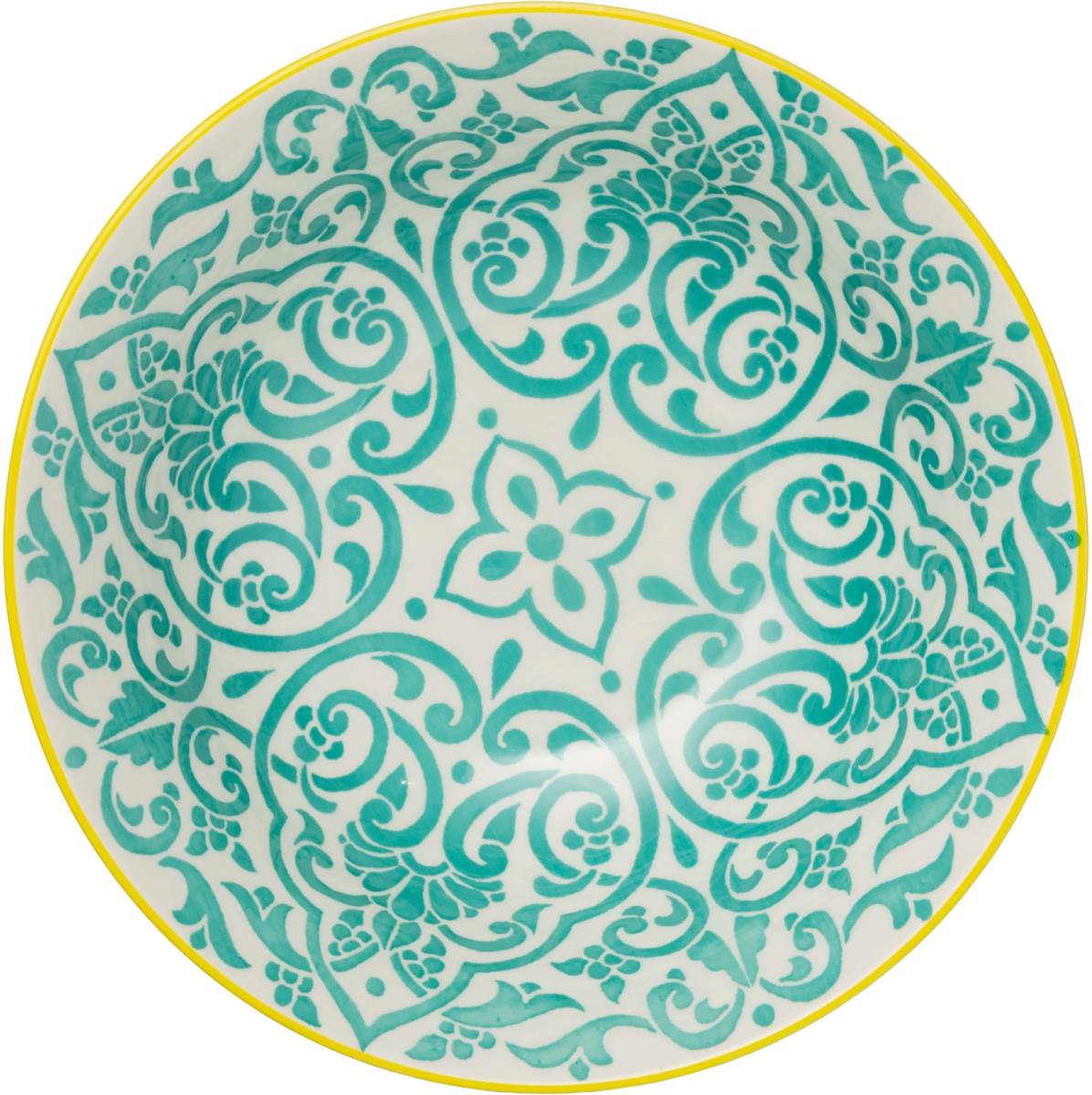 Mikasa Miska na pochutiny Yellow and Blue Geometric, 12 cm