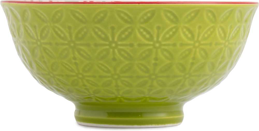 Mikasa Miska na pochutiny Green and Blue Geometric, 12 cm