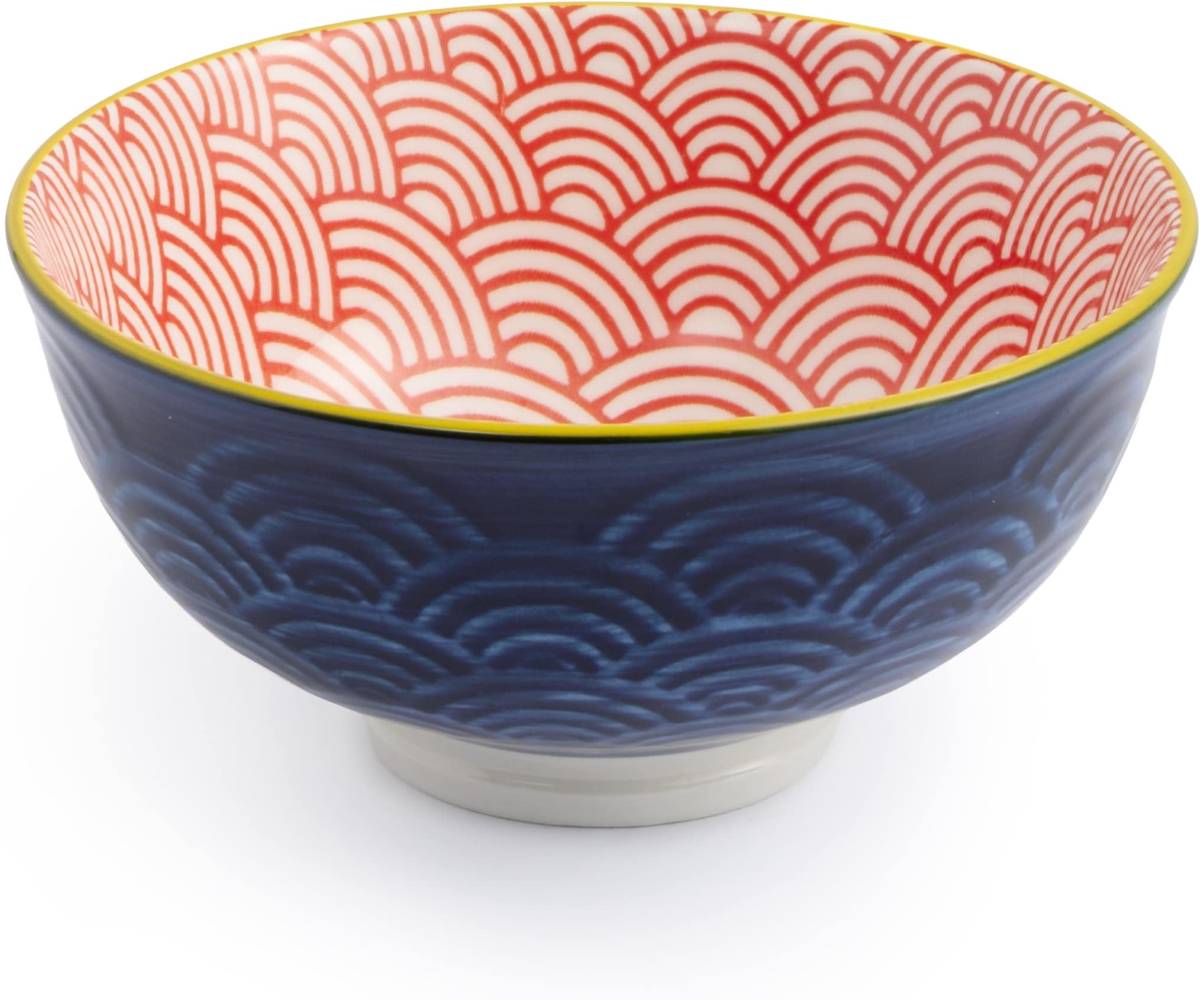 Mikasa Miska na pochutiny Red and Blue Arc, 12 cm