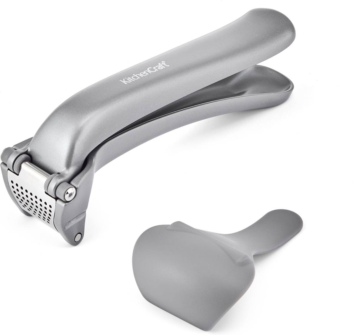 KitchenCraft Lis na česnek s plným otevíráním