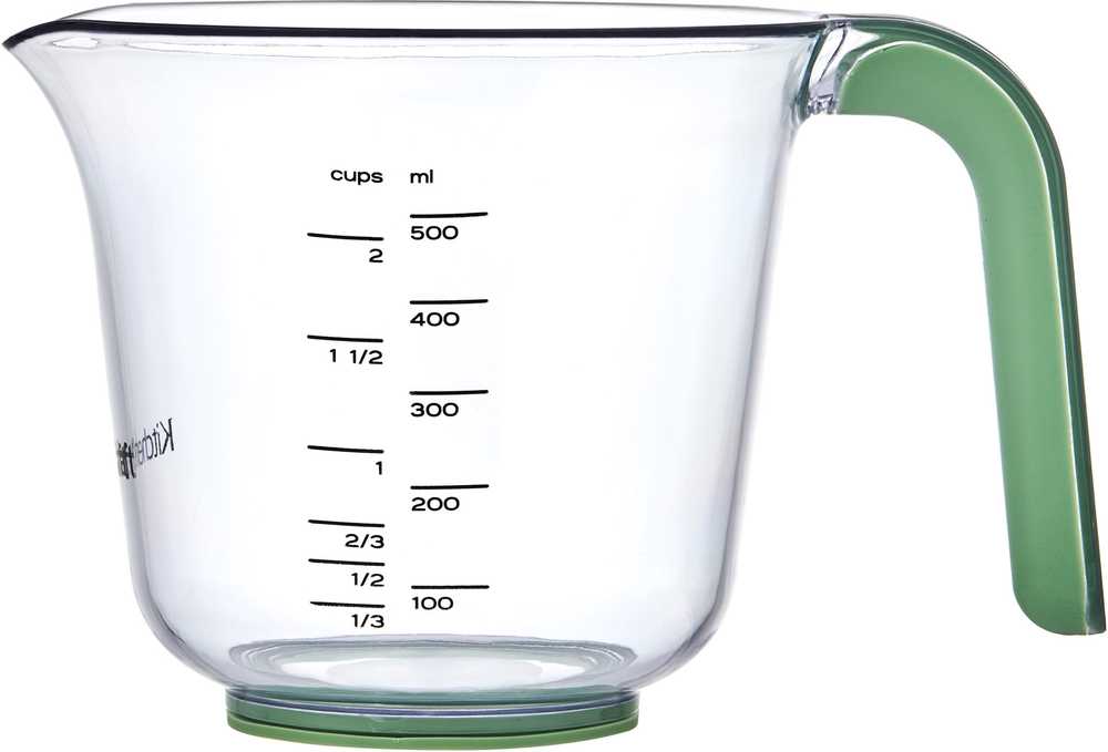 KitchenCraft Sada stohovatelných odměrek, 3 ks, zelená