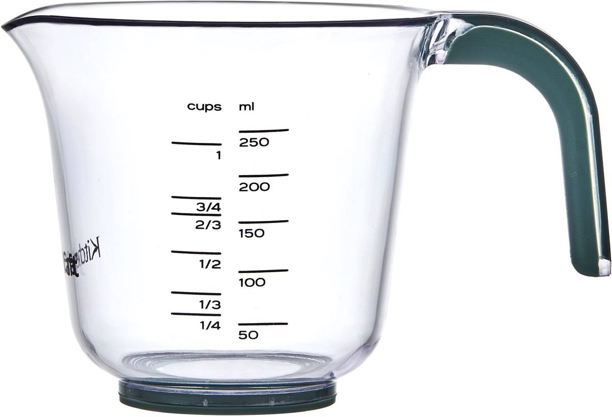 KitchenCraft Sada stohovatelných odměrek, 3 ks, zelená