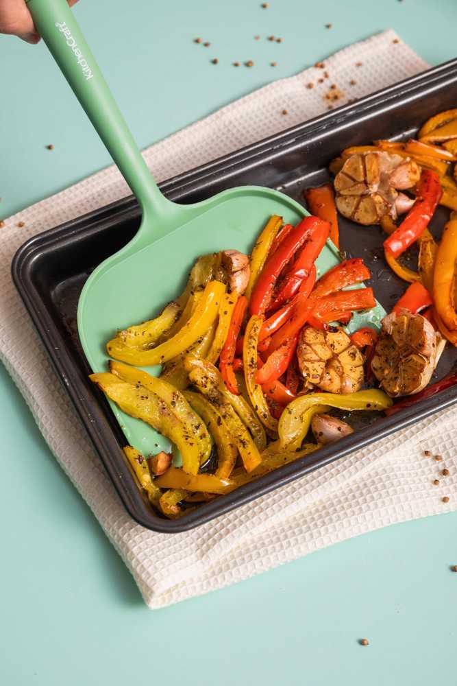 KitchenCraft Silikonová lopatka, zelená