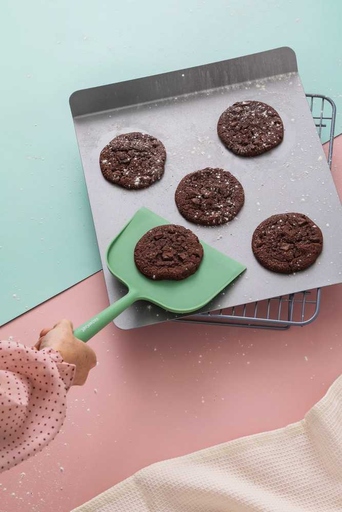 KitchenCraft Silikonová lopatka, zelená