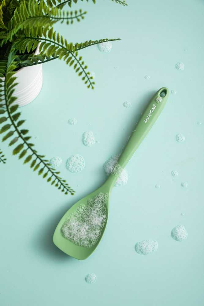 KitchenCraft Silikonová vařečka se stěrkou, 28 cm