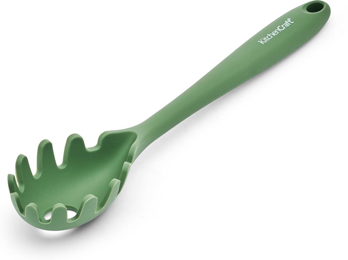 KitchenCraft Silikonová naběračka na těstoviny, 29 cm