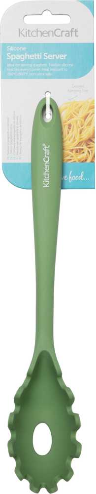 KitchenCraft Silikonová naběračka na těstoviny, 29 cm