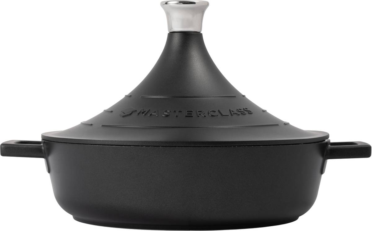 MasterClass Tajine z litého hliníku, 28 cm, černá