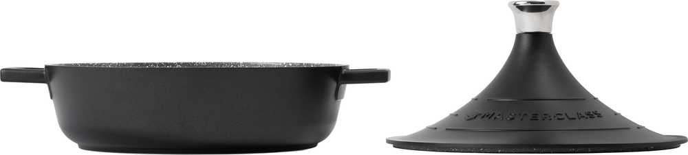 MasterClass Tajine z litého hliníku, 28 cm, černá