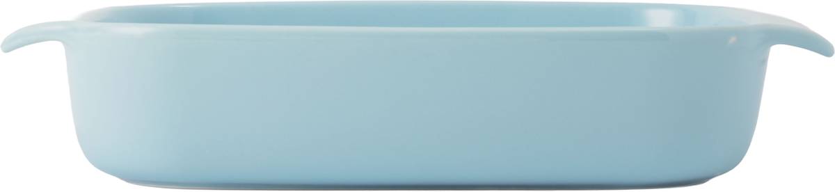 MasterClass Keramická zapékací mísa s madly, 23 cm, nebesky modrá