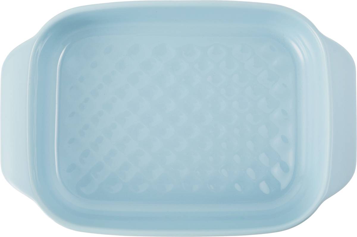 MasterClass Keramická zapékací mísa s madly, 23 cm, nebesky modrá