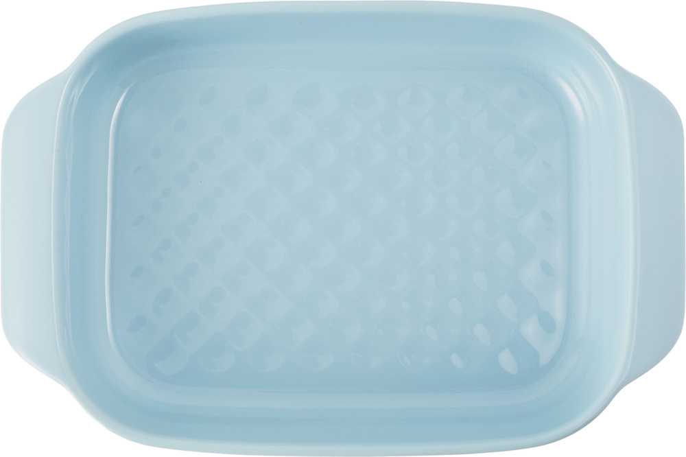 MasterClass Keramická zapékací mísa s madly, 23 cm, nebesky modrá