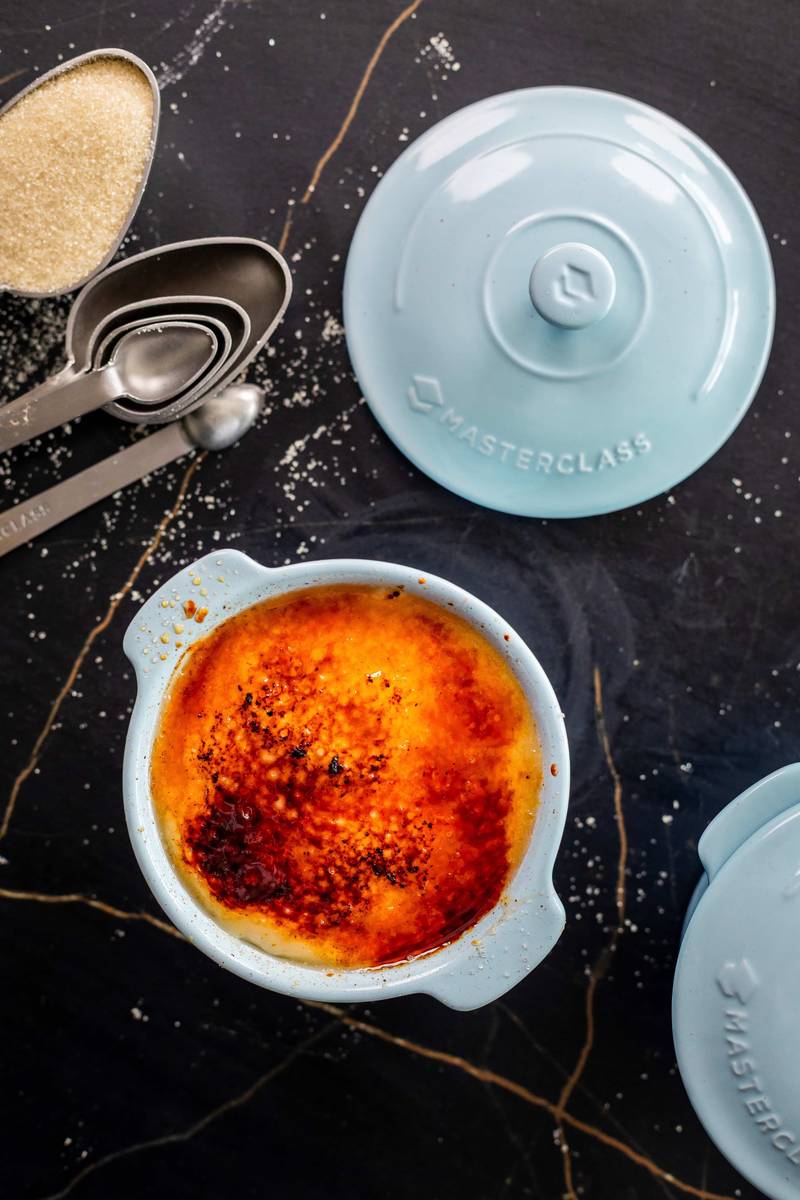 MasterClass Keramický minikastrol s pokličkou, 16 cm, nebesky modrá