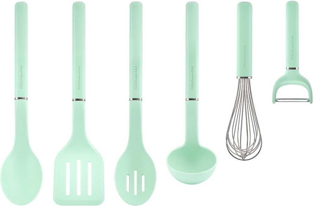KitchenAid Sada kuchyňského náčiní, 6 ks, mátová