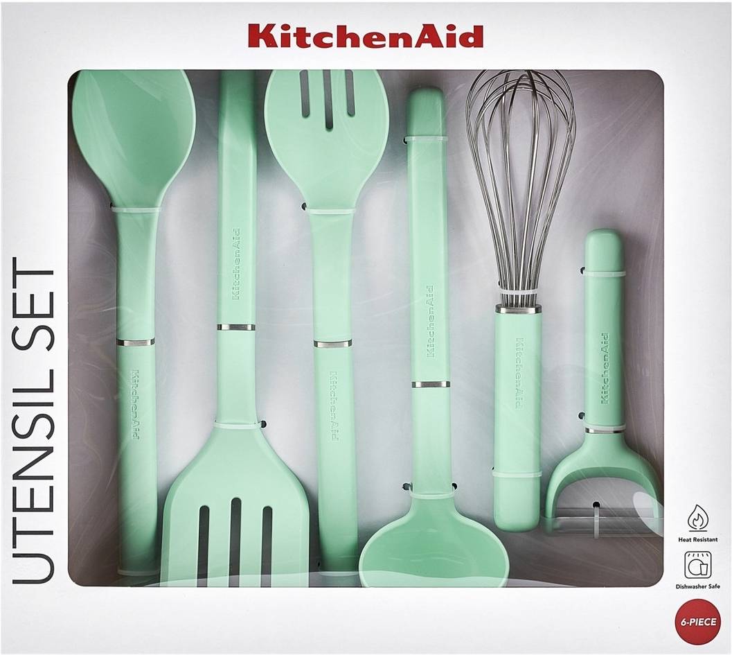 KitchenAid Sada kuchyňského náčiní, 6 ks, mátová