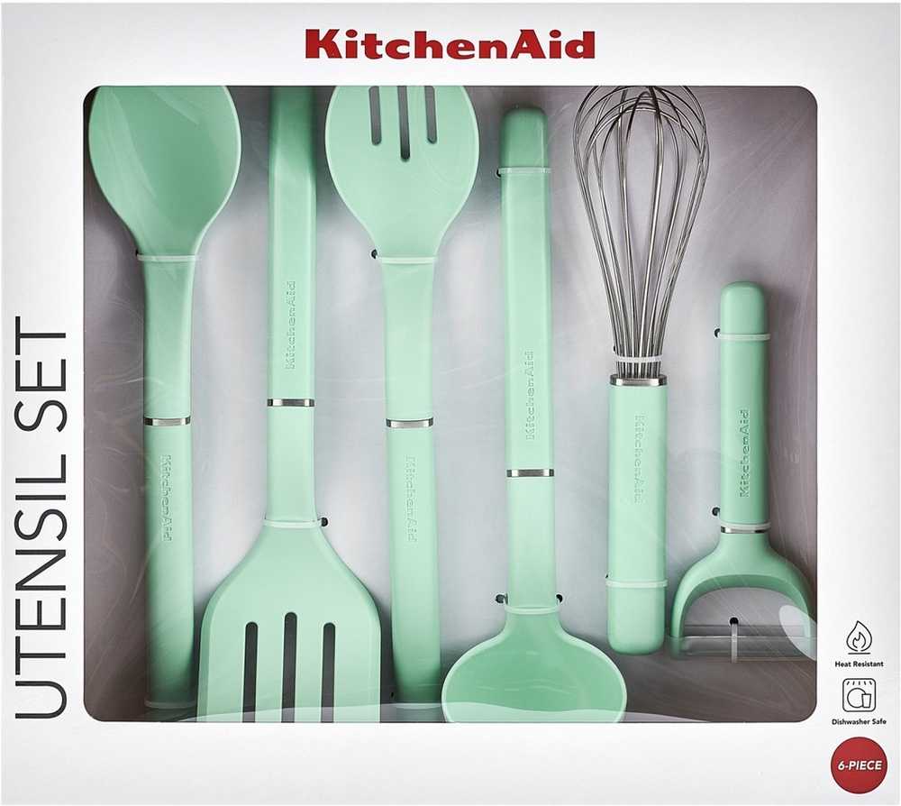KitchenAid Sada kuchyňského náčiní, 6 ks, mátová