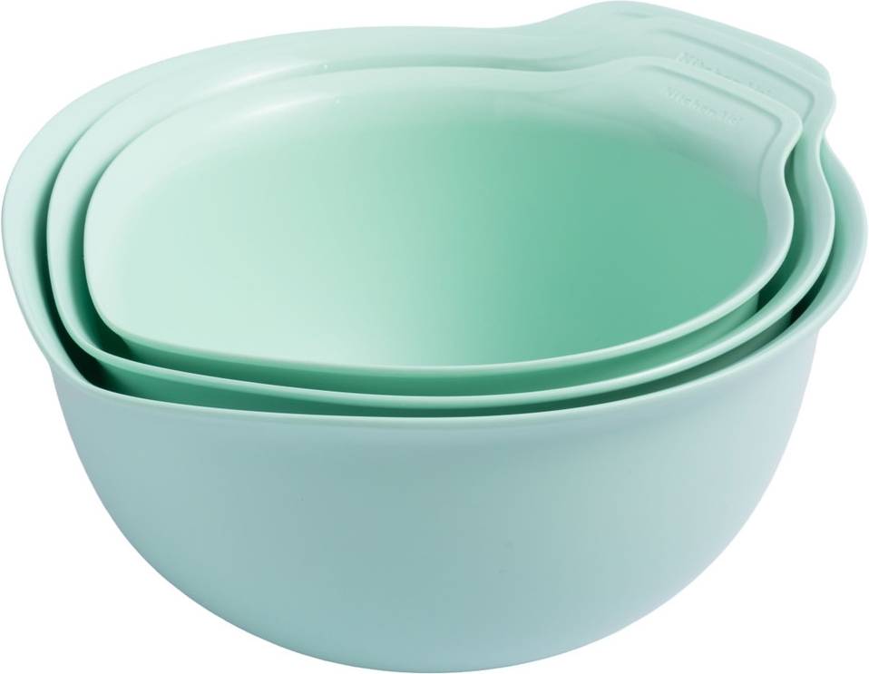KitchenAid Sada mís na míchání, 3 ks, mátová