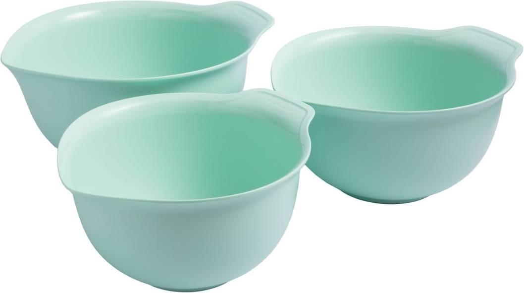 KitchenAid Sada mís na míchání, 3 ks, mátová