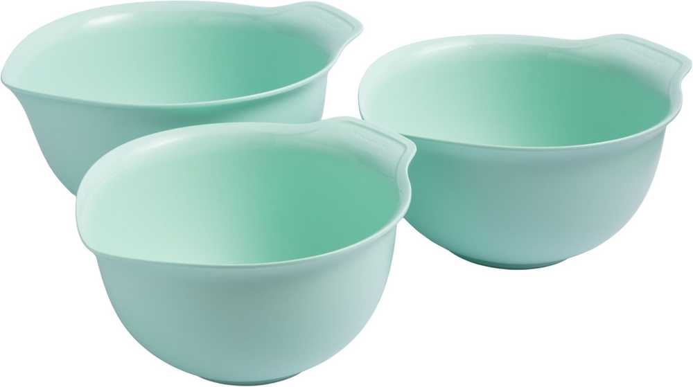 KitchenAid Sada mís na míchání, 3 ks, mátová