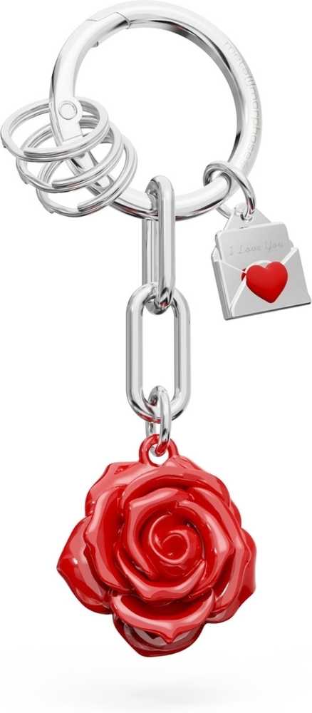 MTM Klíčenka s přívěskem růže a dopisu