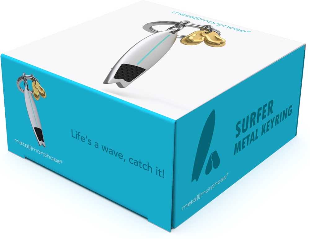 MTM Klíčenka s přívěskem surfu a žabkama