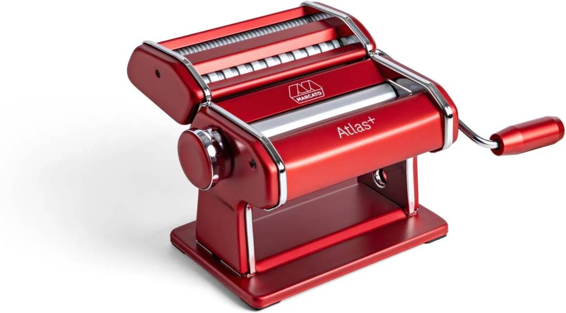 Marcato Atlas+ Strojek na těstoviny, červená