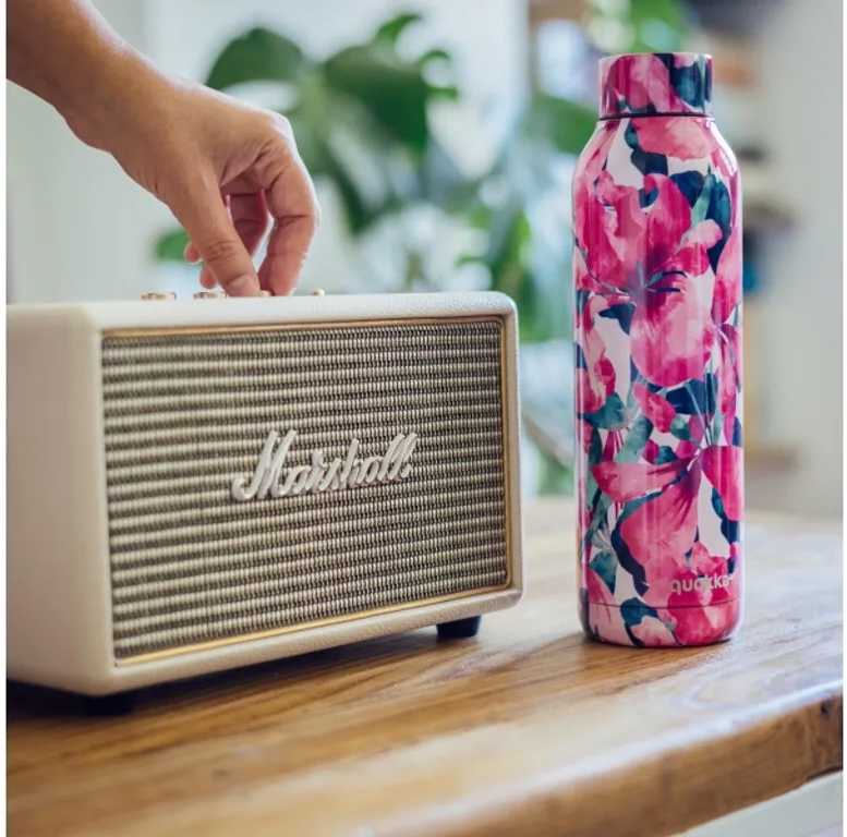 Quokka Nerezová termoláhev Solid Pink Bloom 630 ml