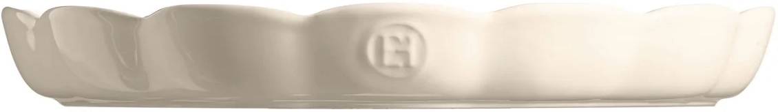 Emile Henry Madeleine Forma na koláč, nízká, 31 cm, slonová kost