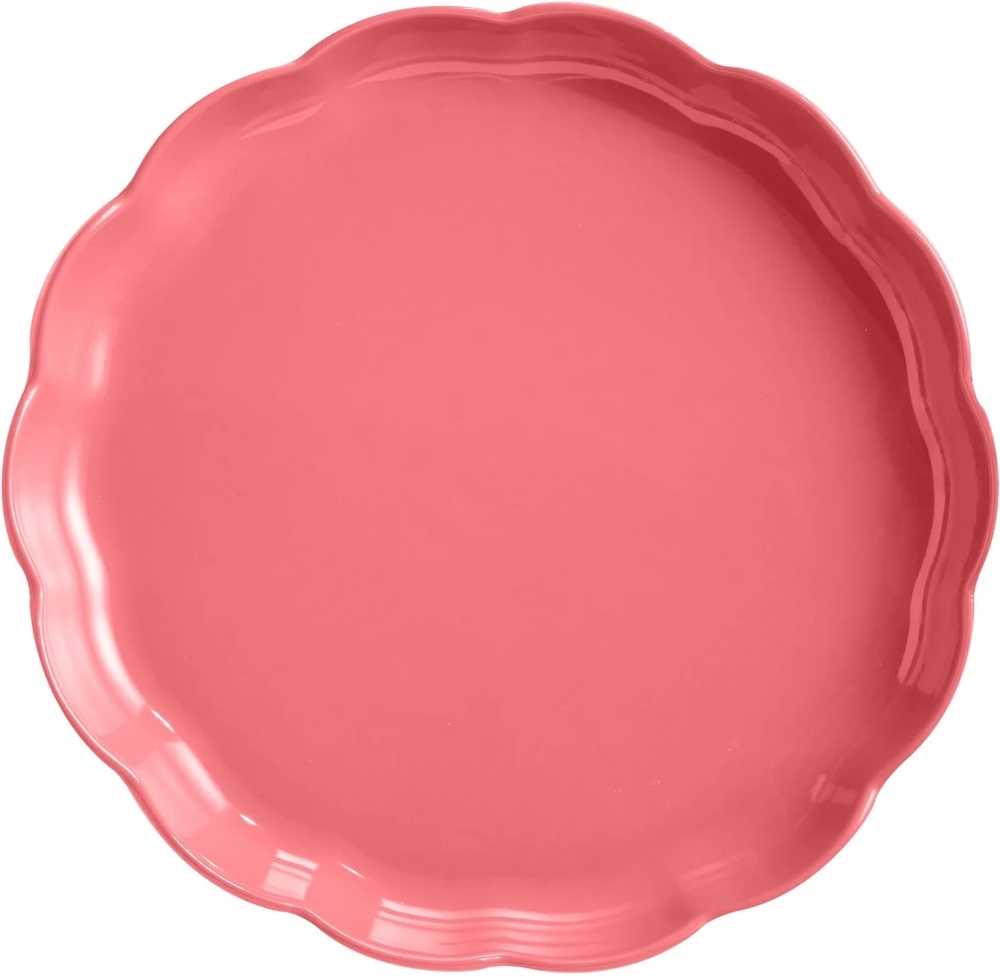 Emile Henry Madeleine Forma na koláč, nízká, 31 cm, Rose Candy